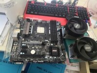 Combo main MSI Prime B350M + Cpu Adm Ryzen 5 1600 kèm Fan