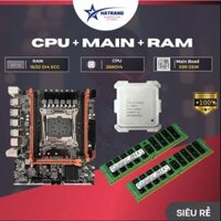 Combo Main OEM Đơn CPU X99 Dr4, CPU Xeon E5 2680V4, CPU E5 2683V4, Ram ECC 16GB Dr4, 32Gb Dr4