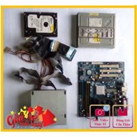 Combo Main P4M800 socket 478 AGP+ CPU Intel P4 2.4GHZ+ Ram1 512MB+ HDD WD 40 GB đen+ CDROM IDE+ Nguồn ATX+Cáp đen 40 pin