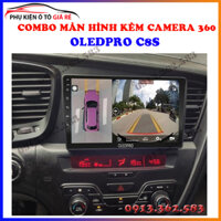 Combo màn hình liền camera 360 OLED C8S cho xe KIA K5 - phu tung xe hoi, camera 360