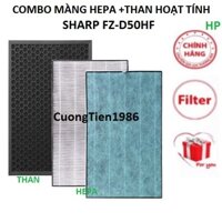 Combo Màng lọc Hepa Sharp KC-D50