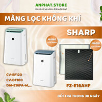 Combo màng lọc không khí (Hepa+than) thay thế mã: FZ-E16AHF, CV-EF120, CV-DF100, DW-E16FA-W,...