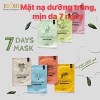 Combo Mặt nạ 7 ngày Riori