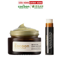 Combo Mặt nạ bí đao the cocoon 30ml  Son dưỡng môi dầu dừa Bến Tre cocoon 5g