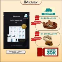Combo Mặt Nạ Dưỡng Da Đều Màu JMSOLUTION PLACEN LANOLIN MASK PURE