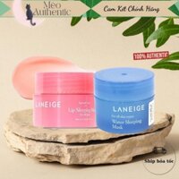 Combo mặt nạ ngủ Môi ,Mặt LANEIGE