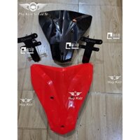 Combo Mặt Nạ + Pat Gắn Rổ Xe Wave A 2017 - 2024, Hàng Chuẩn Đẹp MS6432