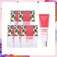 Combo Mặt Nạ và Kem Dưỡng Da Mặt Làm Sáng Trắng A'PIEU MULBERRY BLEMISH CLEARING CREAM 50ml