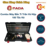 Combo Máy Bắn Ti Trần Và Hộp 100 Tắc Kê M6-M8-M10 Tùy Chọn