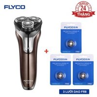 Combo Máy Cạo Râu 3 Lưỡi Kép Thân Máy Kháng Nước FS379VN & 3 Lưỡi Dao FR8