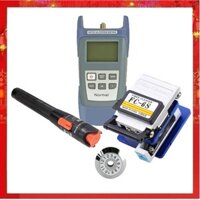 COMBO: Máy Đo Công Suất Quang Normal + Dao Cắt Quang FC-6S + Bút Soi Quang 10KM Tặng Sản Phẩm Lưỡi Dao Cắt Quang