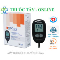 COMBO Máy Đo Đường Huyết OG Care + 25 Que Thử + 1 Hộp Bông Tẩm Cồn + 1 Hộp Kim Lấy Máu