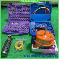 combo Máy hút chân không điều hòa ô tô bộ khử kín điều hoà lạp ga súc dàn lạnh