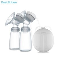 Combo máy hút sữa điện đôi Real Bubee + máy hâm sữa tiệt trùng đa chức năng REal Bubee