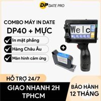 Combo máy in date cầm tay DP40 (Bao gồm mực + máy)