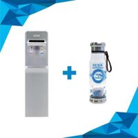 Combo Máy lọc nước nóng lạnh Hàn Quốc REWA RW-NA-800 Máy tạo nước ION kiềm cầm tay RW-AK-17000- HÀNG CHÍNH HÃNG - Bạc