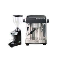 Combo máy pha cà phê Carimali CM300 và máy xay cà phê 021