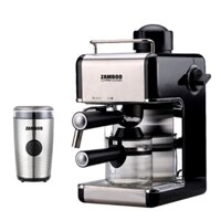 Combo Máy pha cà phê Espresso Zamboo ZB-68CF+ Máy xay ZB-100GR