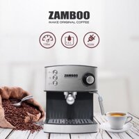 Combo Máy pha cà phê Espresso Zamboo ZB-88CF  máy xay cà phê Zamboo ZB-100GR- Hàng Chính Hãng