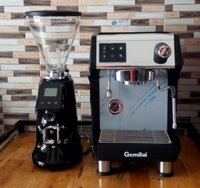 Combo máy pha cà phê Gemilai CRM 3200 và máy xay tự động JX 600AD