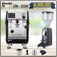 Combo máy pha cà phê Gemilai 3200