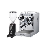 Combo máy pha cà phê Gemilai CRM 3145 và máy xay cà phê 020