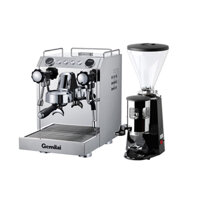 Combo máy pha cà phê Gemilai CRM 3145 và máy xay cà phê 900N