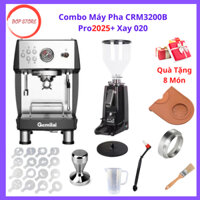Combo Máy Pha Cafe Gemilai CRM3200B Pro 2025 + Xay 020