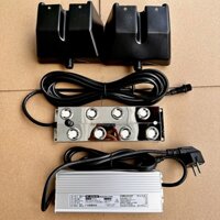 Combo máy phun sương siêu âm 8 mắt kèm nguồn và phao
