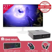 Combo Máy tính để bàn HP 6000 Pro SFF + Màn hình ASUS 27inch Full Viền (Core 2 Quad Q8200, Ram 8GB, SSD 120GB) + Quà Tặn