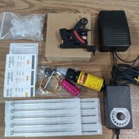 Combo máy xăm Coil Tattoo Machine