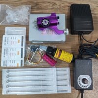 Combo máy xăm đa năng Rotary Bishop F2 + phụ kiện đi kèm