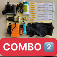 Combo máy xăm +phụ kiện cơ bản (cho học viên)