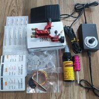 Combo máy xăm Rotary Dragonfly đa năng kèm phụ kiện