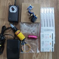 Combo máy xăm Rotary Rossa đa năng kèm phụ kiện