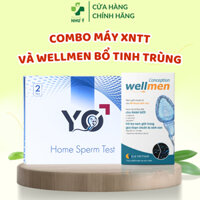 Combo Máy Xét Nghiệm Tinh Trùng và Wellmen Bổ Tinh Trùng - Hỗ Trợ Sinh Con Trai/Con Gái