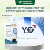 Combo Máy Xét Nghiệm Tinh Trùng YO Sperm Test & Wellmen Conception | Hỗ Trợ SCTYM