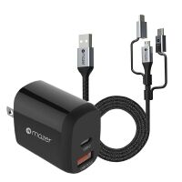 Combo Mazer sạc 20w + cáp 3in1