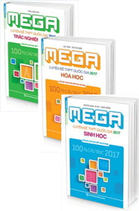 Combo Mega Luyện Đề THPT Quốc Gia 2017 Toán - Lý - Hóa (Bộ 3 Cuốn)