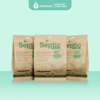 COMBO Men Vi Sinh Xử Lý Bể Phốt EcoClean Septic x KPT CHEM - Giảm Mùi Hôi Toilet, Giảm Nghẹt Bồn Cầu