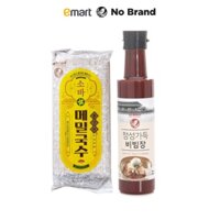 Combo Mì Kiều Mạch và Sốt Chua Ngọt Chunjang No Brand - Emart VN