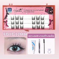 Combo mi trên và mi dưới, mi giả hàn quốc, mi giả siêu tự nhiên (FD179