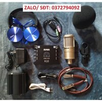 Combo Mic thu âm Takstar PC-K200 và sound card K10 tặng tai nghe MDR-XB450AP