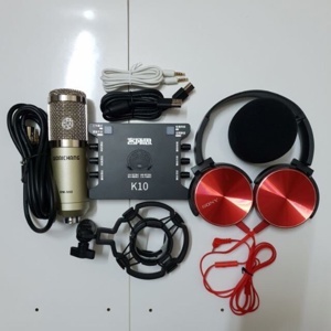 Combo micro Ami BM-900 + Soundcard XOX K10