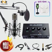 Combo Micro NMC NA9304 (2024) và Sound Card M-Audio M-Track Dou – ThanhNamStudio