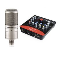 Combo Micro Takstart PC-K200 + Sound Card Icon Upod Pro Tặng kèm tai nghe ốp