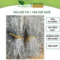 COMBO MIẾN DONG 1KG LỚN + 1KG NHỎ, 100% TỪ CỦ DONG RIỀNG Sùng Bầu Điện Biên.
