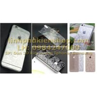 Combo miếng dán 3D vân kim cương mặt sau và Cường lực mặt trước cho Iphone 6/6s/6 plus - 001940