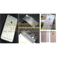 Combo miếng dán 3D vân kim cương mặt sau và Cường lực mặt trước cho Iphone 6/6s/6 plus - 001940