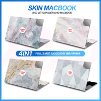 Combo Miếng Dán Macbook Mẫu Marble - Đủ Dòng Cho Macbook Air/ Macbook Pro